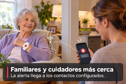 Botón SOS que te avisa al móvil al instante