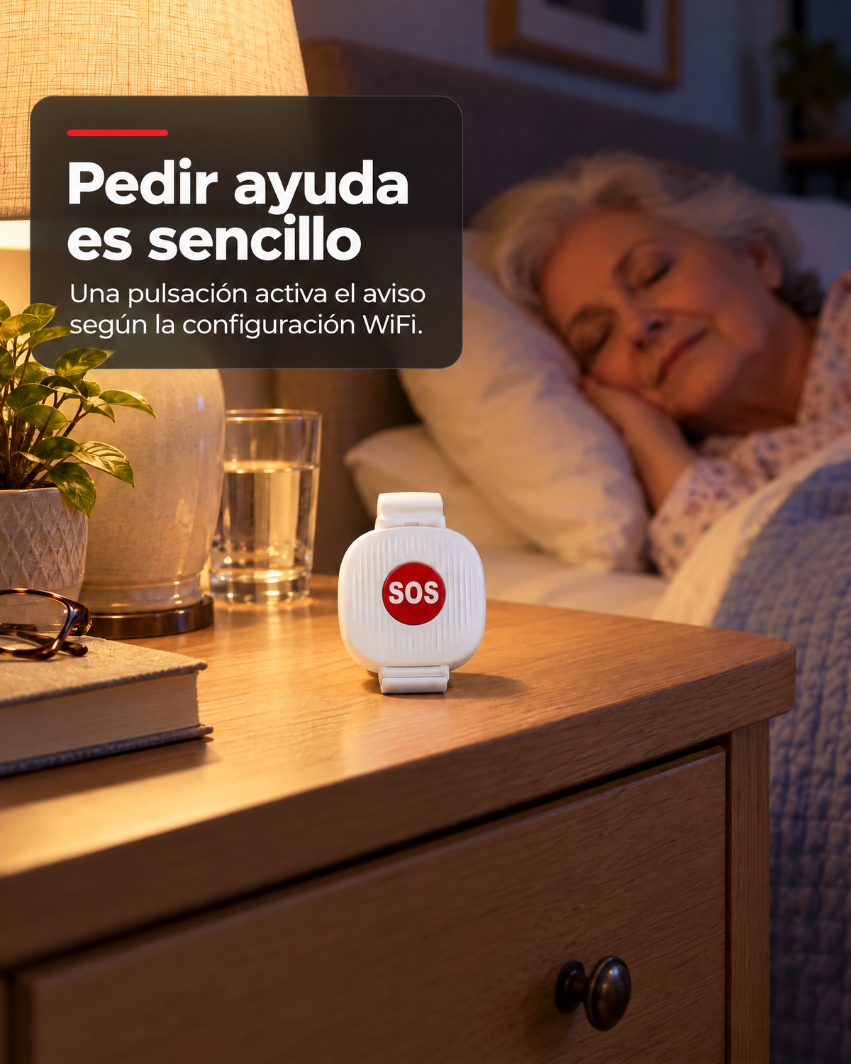 Botón SOS que te avisa al móvil al instante